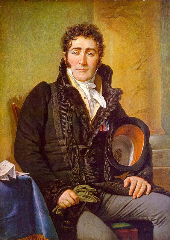 Jacques-Louis  David Portrait of the Count de Turenne Germany oil painting art